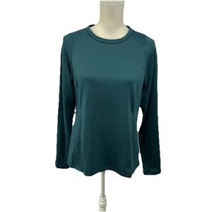 Spyder Damen Sweatshirt Forest Green Langarm Daumentasche Activewear - Bild 1 von 8