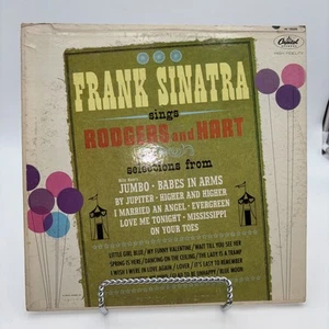 Frank Sinatra-Sings Rodger’s And Hart Vinyl LP Capitol Records 1963 (W1825) VG - Picture 1 of 14