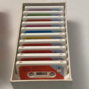 1990 World Book Early World Of Learning Children's Story Cassettes Complete Set - Imagen 1 de 8