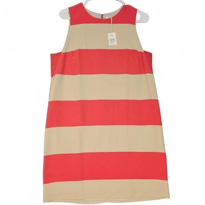 NUEVO Vestido Fossil Bridgette 12 Rosa Brillante Coqueta Funda Cambio Forrado Playa Foto 1 de 4