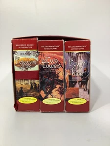 Herr der Ringe Trilogie JRR Tolkien Audio Disc Set bespielte Bücher LESEN - Bild 1 von 13