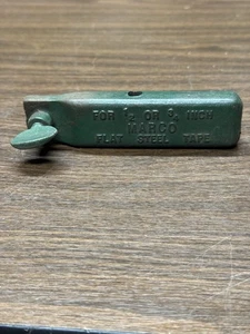 Vintage Marco Products Co. Kanalstange Griff - für 1/2" oder 3/4" Flachstahlband - Bild 1 von 6