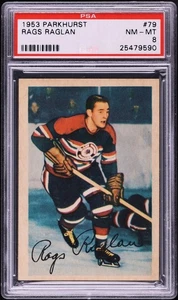 1953 Parkhurst Rags Raglan #79 PSA 8 - Picture 1 of 2