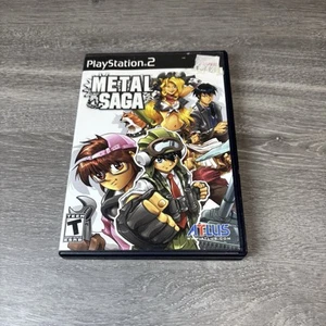 Metal Saga (Sony PlayStation 2, 2006) No Manual Tested And Working Atlus Ps2 - Picture 1 of 8