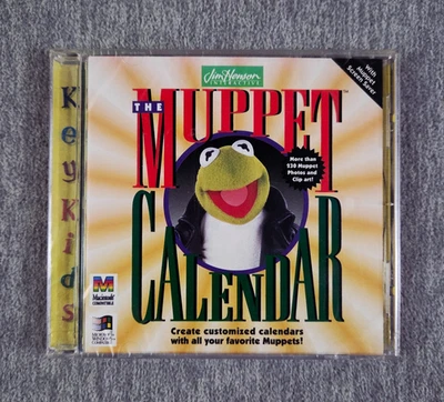 The Muppet Calendar PC Windows and or Mac Software 1995 NEW - Image 1 of 4