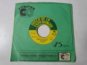 LOS JAGUAR’S/PEDRO MIGUEL «TRISTEZA EN TUS OJOS/COMENTARIO» 7″ GARAGE PSYCH GUAR - Picture 1 of 3