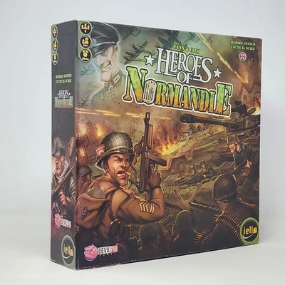 Heroes Of Normandie Board Game Iello Games 2013 2 Players Open Box NEW - Image 1 of 4