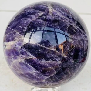 Natural Dream Amethyst Quartz Crystal Sphere Ball Healing 1500g - Picture 1 of 11