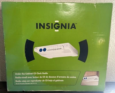 *NUEVO* Radio reloj CD Insignia debajo del gabinete NS-C2114 Foto 1 de 4