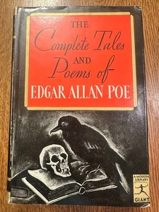 The Complete Tales and Poems of Edgar Allan Poe 1938 HC/DJ MODERN LIBRARY VG - Bild 1 von 10