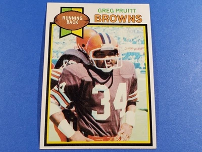 1979 TOPPS FOOTBALL #455 GREG PRIUTT HIGH GRADE NEAR MINT NRMT - Image 1 of 3