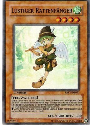Yu-Gi-Oh 1x Lustiger Rattenfänger - - Super Rare - TAEV - Bild 1 von 1