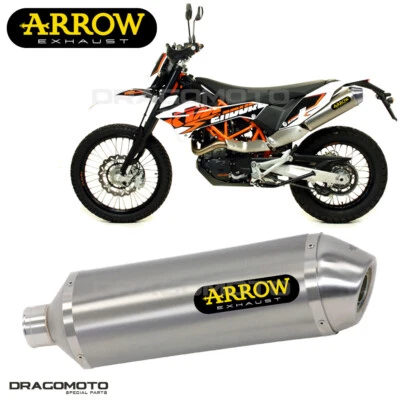 Silenziatore KTM 690 ENDURO / R 2011 2012 ARROW Titanio RACE-TECH Foto 1 de 4