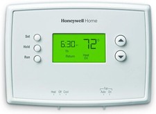 Honeywell Home RTH2410B1019  Programmable Thermostat, White