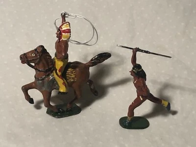 Figuras de plomo de indios norteamericanos Timpo G-29 Foto 1 de 4