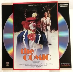 The Comic (Laserdisc) Staring Dick Van Dyke, Michele Lee &Mickey Rooney - Picture 1 of 2