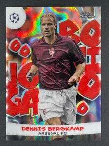 2022-23 Topps Chrome UCC Dennis Bergkamp Arsenal Joga Bonito SP #JB-1 - Picture 1 of 3
