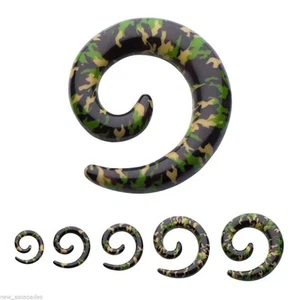 PAR-Tapers Espiral Camuflaje Acrílico Calibre 03mm/8 - Imagen 1 de 4