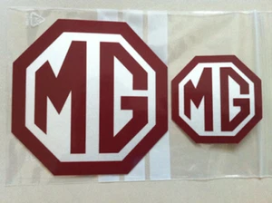 Insignias de inserción de calcomanía delantera y trasera ZT-T LE500 2001-05 59 m/45 mm plata borgoña - Imagen 1 de 9