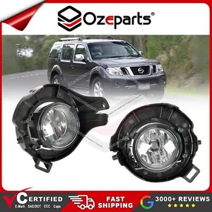 Full Set Pair Fog Light Spot Driving Lamp KIT For Nissan Pathfinder R51 05~13 - Picture 1 of 6