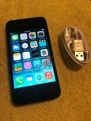 iPhone 4s factory unlocked att verizon sprint tmobile black white - Image 1 of 2