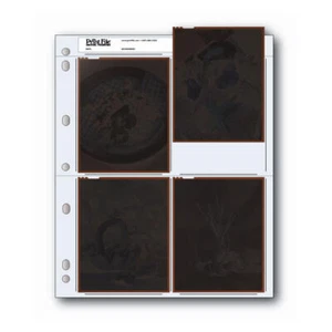 20x Print File 4x5in Film Negative Storage Pages Sheets Archival Preserver 45-4B - Picture 1 of 1
