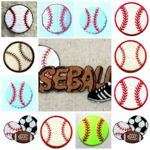 BASEBALL iron on patch select size - Picture 1 of 8