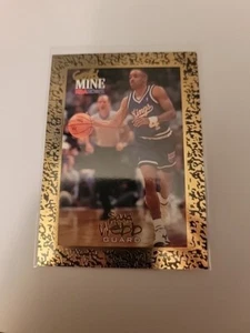 SPUD WEBB #446 GOLD MINE INSERT KINGS NBA HOOPS 1995 BASKETBALL CARD NM - Picture 1 of 2