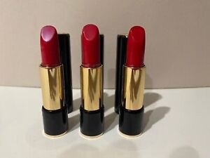 3*Lancôme Lipsticks Absolue Rouge 132 Caprice FULL size