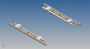LLSS3V - LED-Leistenpaar zu Vollprofilstaukiste für Tamiya Scania 770S 3-Achser - Bild 1 von 3