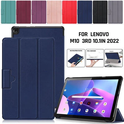 For Lenovo Tab M10 3rd Gen 10.1 inch 2022 Smart Protective Case Stand Cover AU - Image 1 of 4