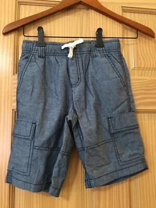 NWT Gymboree Boy shorts Pull on Shorts Blue Outlet 5,6,7 - Picture 1 of 1