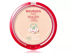 Bourjois Pressed Powder Anti Fatigue Vitamins Long Lasting Healthy Mix Vegan - Picture 1 of 7