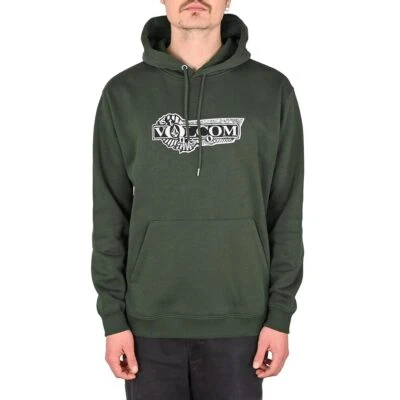 Volcom Volstoned Kapuzenpullover - Dunkel Wald - Bild 1 von 4