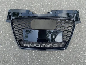 Parrilla delantera negra brillante estilo TT para Audi TT 8J 2008-2014 TTS - Imagen 1 de 3