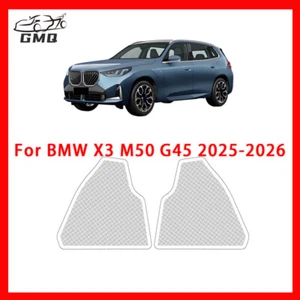 Black Stainless Steel Engine Compartment Dust Cover For BMW X3 M50 G45 2025+ - Picture 1 of 2