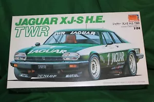 VINTAGE HASEGAWA JAGUAR XJ-S TWR RENNWAGEN MODELLBAUSATZ 1/24 #1900 - Bild 1 von 1