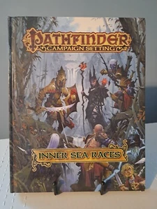 Inner Sea Races Hardcover 1st Edition Pathfinder RPG Paizo Dungeons & Dragons  - Picture 1 of 4