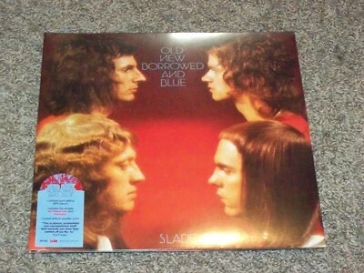 SLADE "OLD NEW BORROWED AND BLUE" LMT EDITION SPLATTER VINYL SEALED - Image 1 of 2