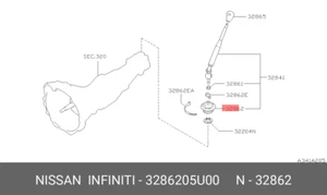 Genuine OE Boot Rubber C/L 3286205U00 , 32862-05U00 - Bild 1 von 1