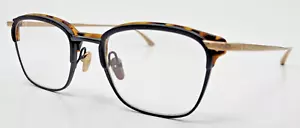 Masunaga by Kenzo Takada Lynx Matte Black/Matte Tortoise/Matte Gold 50-20 NIB - Foto 1 di 6