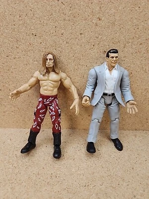 WWF Vince McMahon & Edge Action Figures Titan Tron Live by JAKKS Pacific 1999 - Image 1 of 4