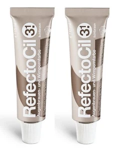 2x RefectoCil 3.1 Lichtbraun Augenbrauen und Wimpernfarbe 15 ml - Bild 1 von 1
