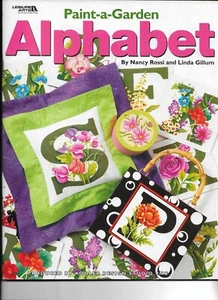 Paint-a-Garden Alphabet art book by Nancy Rossi and Linda Gillum - Picture 1 of 2