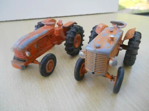 CIJ lot de 2 tracteurs agricoles RENAULT jouets anciens - Imagen 1 de 9