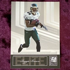 Reggie Brown Donruss Elite Silver MINT Eagles Jersey Georgia Bulldogs Legends AJ - Bild 1 von 2