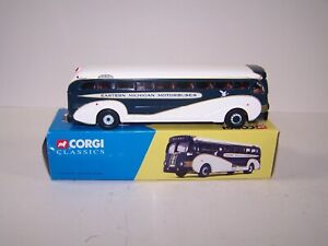 Corgi Classics. Eastern Michigan Yellow Coach.  Diecast Bus.