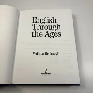 English Through the Ages by William Brohaugh (Hardcover, 1998) - Picture 1 of 14