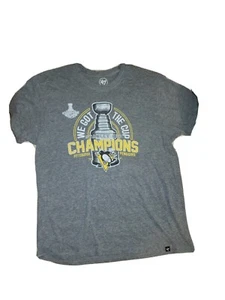 Camiseta NHL Pittsburgh Penguins 2017 Stanley Cup Champions "WE GOT THE CUP" TALLA L - Imagen 1 de 3