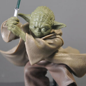 Star Wars Master Yoda 3" Action Figure With Light Saber